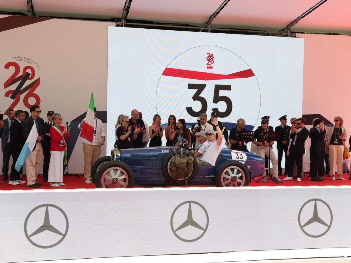 Partita la 1000&nbsp;Miglia
